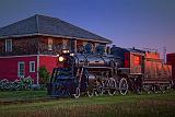 CN Engine 1112 At Dawn_16347-9